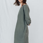 SALE 50% OFF BARCELONA dress blue ice M - MOO Linen Shop