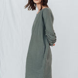 SALE 50% OFF BARCELONA dress blue ice M - MOO Linen Shop