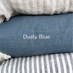 SALE 50 % OFF Erica shirt dusty blue L - MOO Linen Shop