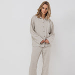 SALE 50 % OFF JANE Pajama set natural S - MOO Linen Shop
