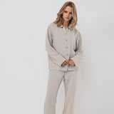 SALE 50 % OFF JANE Pajama set natural S - MOO Linen Shop
