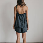 SALE 50% OFF JULLIETTE pajama set ocean green S - MOO Linen Shop