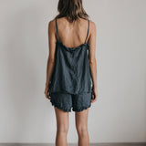 SALE 50% OFF JULLIETTE pajama set ocean green S - MOO Linen Shop