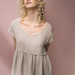 SALE 50% OFF LOLA dress powder pink M - MOO Linen Shop