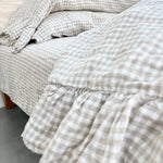 SHABBY CHIC duvet cover set white - MOO Linen Shop