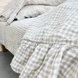 SHABBY CHIC duvet cover set white - MOO Linen Shop