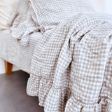 SHABBY CHIC duvet cover set white - MOO Linen Shop