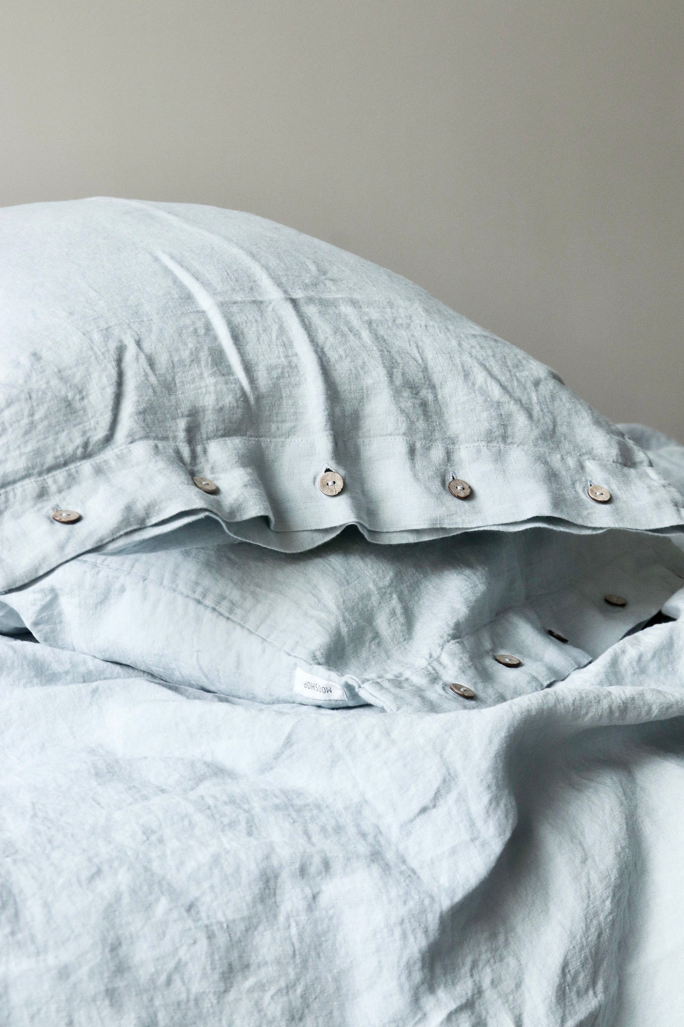 SOFT linen duvet cover set natural - MOO Linen Shop