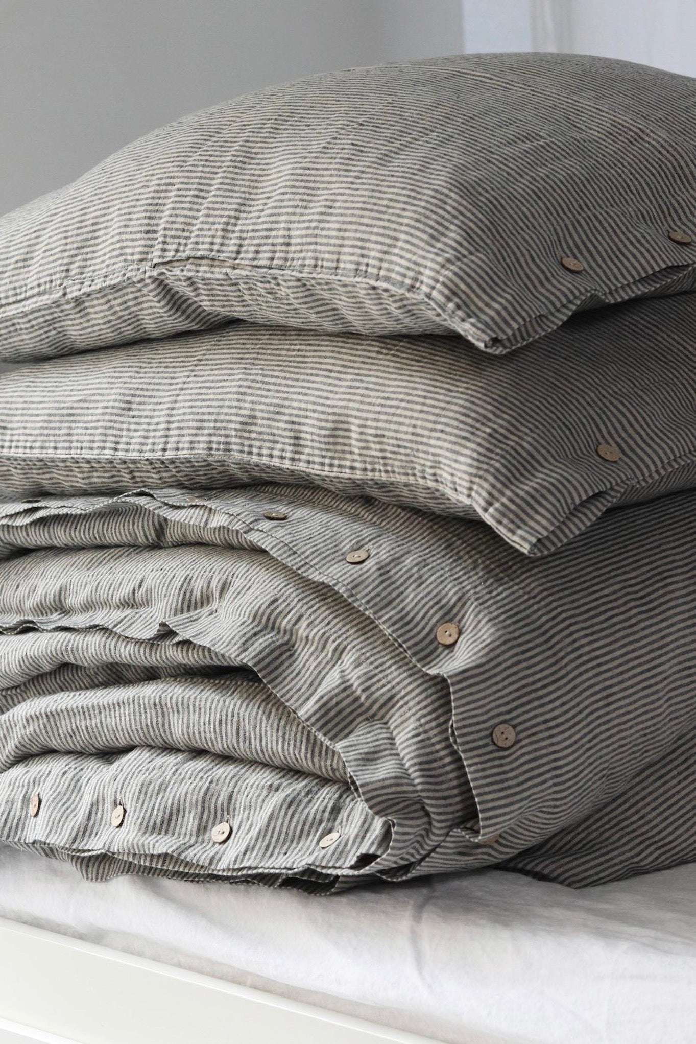 SOFT linen duvet cover set natural - MOO Linen Shop