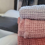 Waffle TOWEL natural waffle - MOO Linen Shop