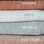 Waffle TOWEL natural waffle - MOO Linen Shop