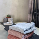Waffle TOWEL natural waffle - MOO Linen Shop