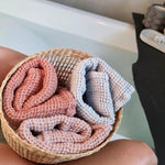 Waffle TOWEL natural waffle - MOO Linen Shop